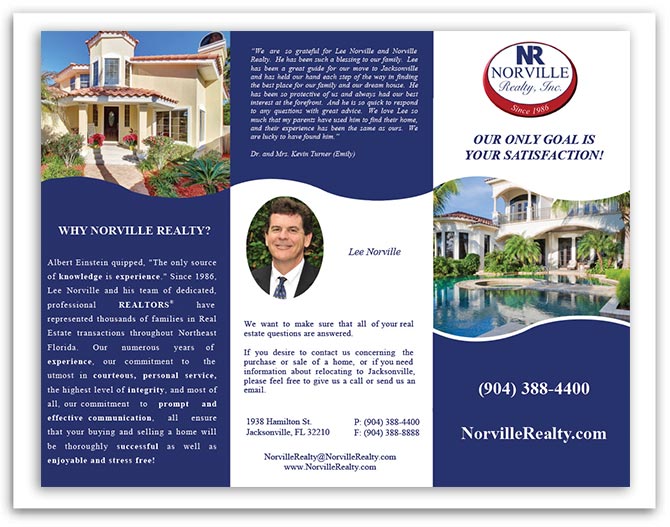 Norville Realty brochure front