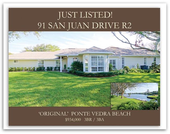 Just listed postcard