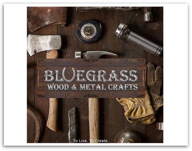 Bluegrass Wood and Metal Crafters Facebook header