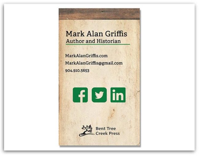 Mark Alan Griffis business card