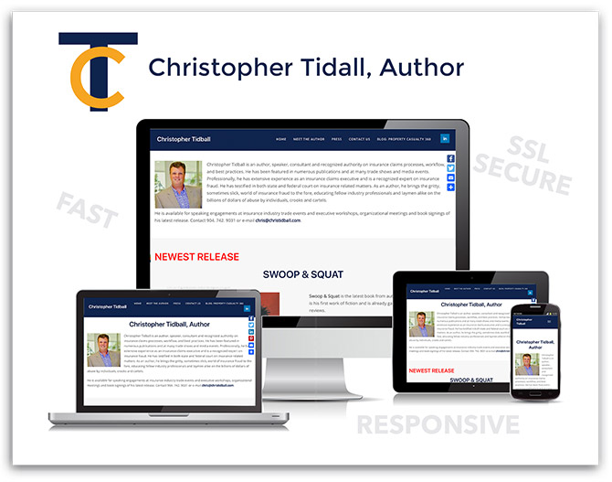 Christopher Tidball, Author website