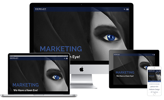 Responsive website design sample