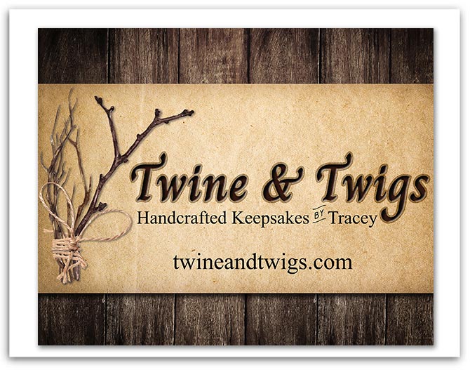 Twine & Twigs Custom Banner Sign