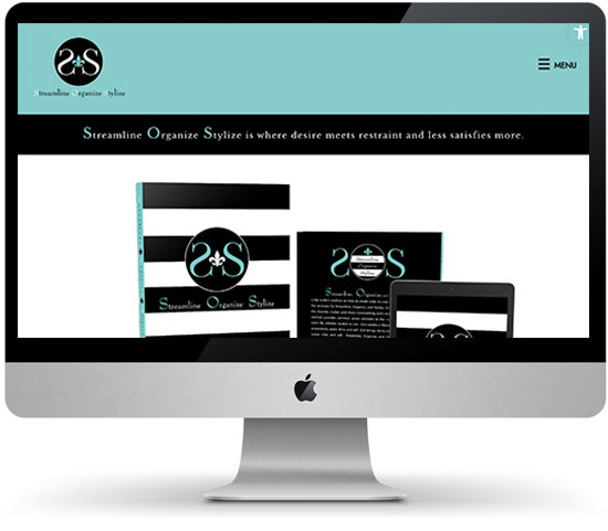Streamline Organize Stylize website
