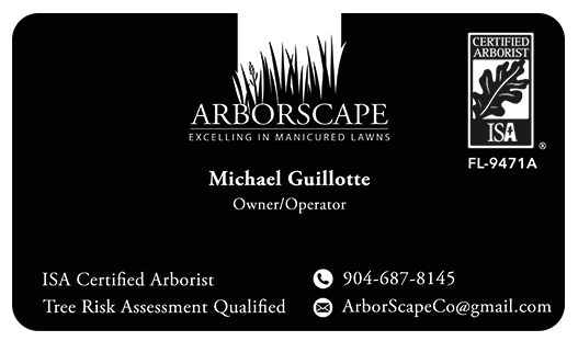Arborscape business card