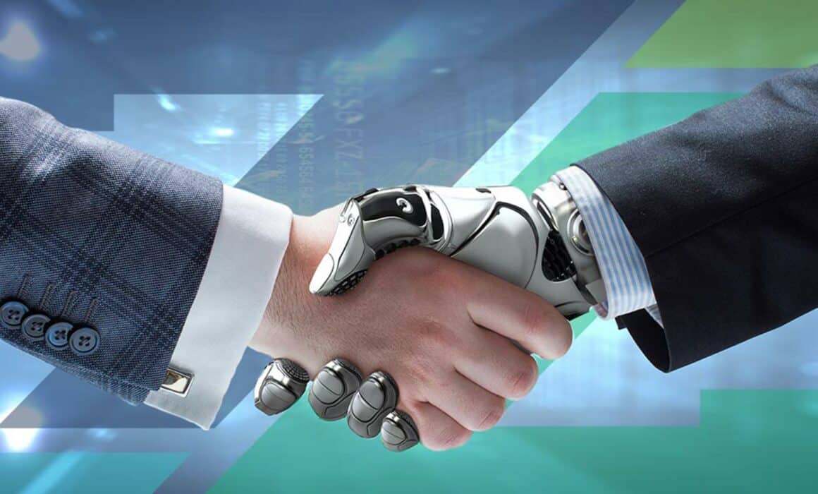 Human & AI handshake