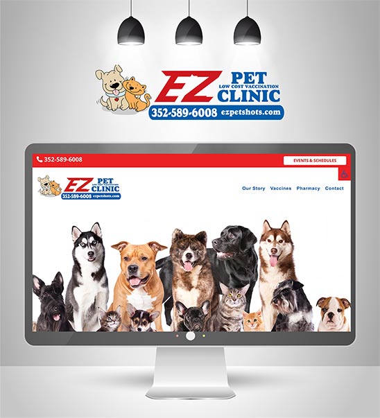 EZ Pet Clinic Low Cost Vaccination Clinic website