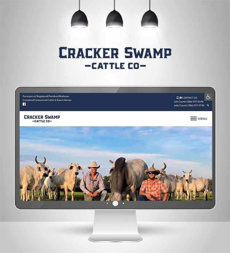 Cracker Swamp Cattle Co. website