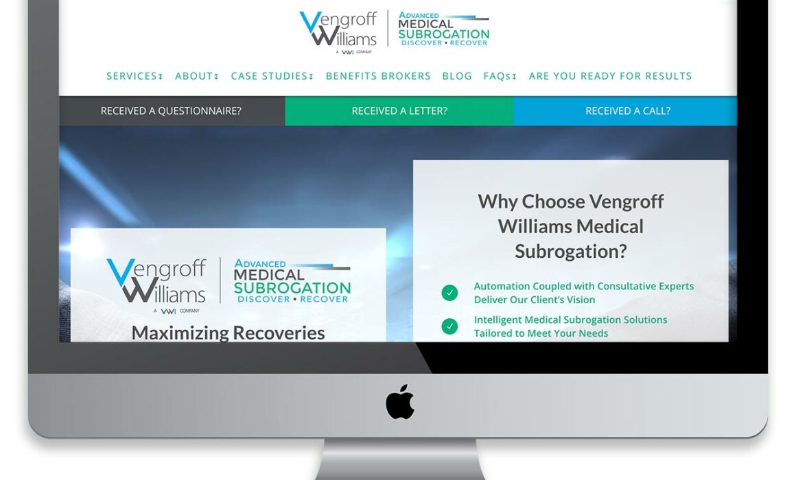 Vengroff Williams Advanced Medical Subrogation website