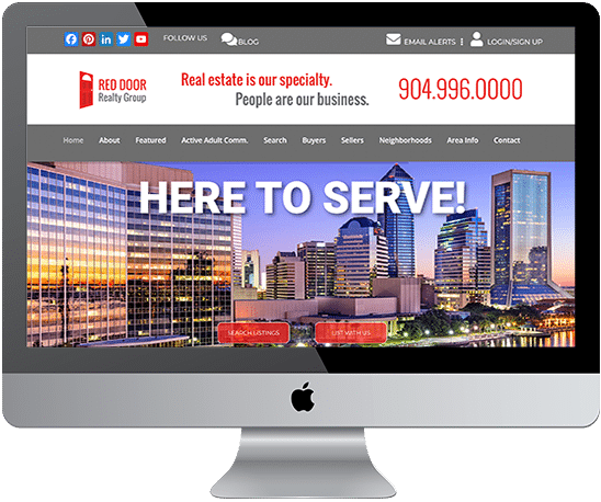 Red Door Realty Group website