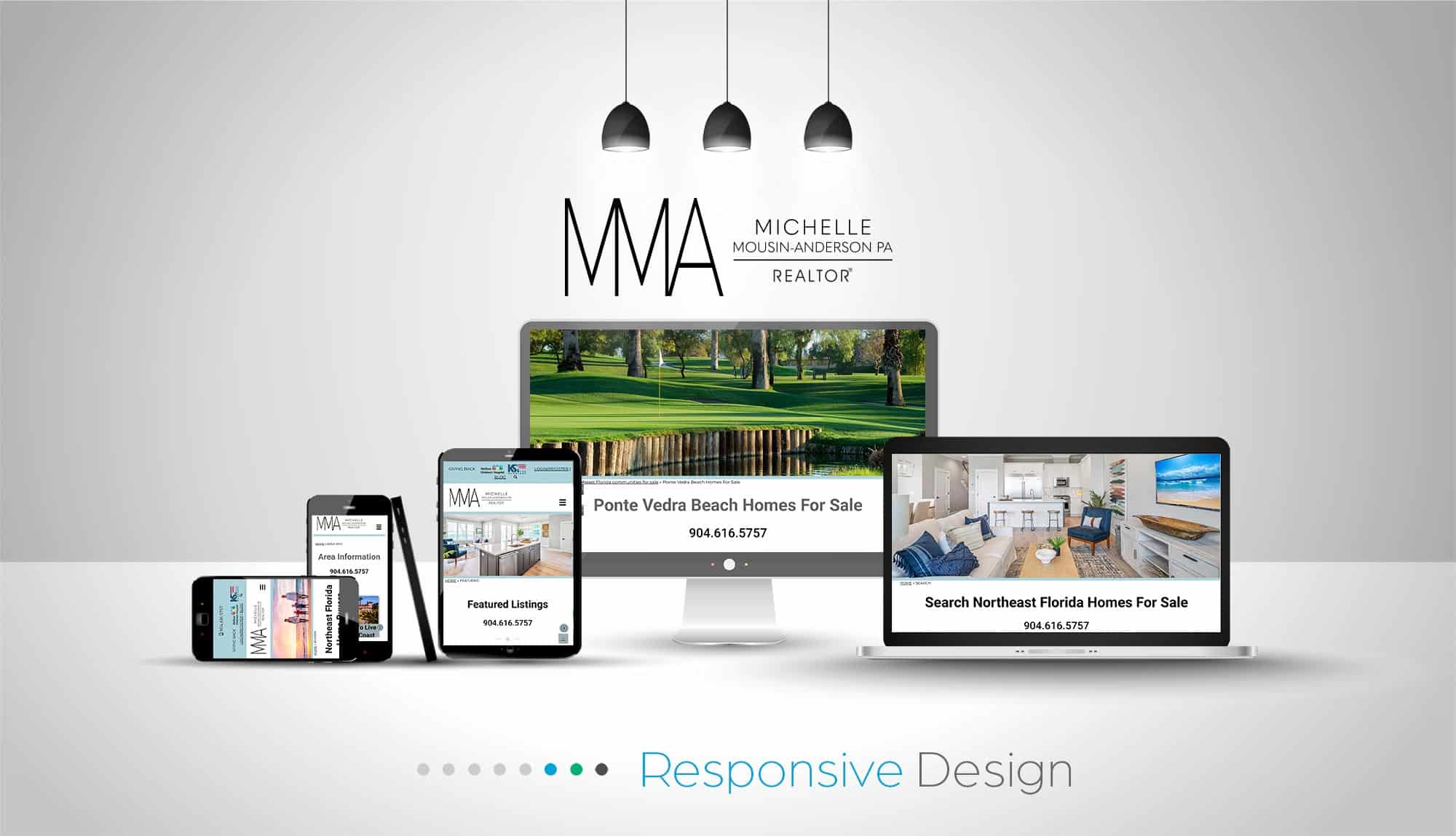 Michelle Mousin-Anderson's responsive website