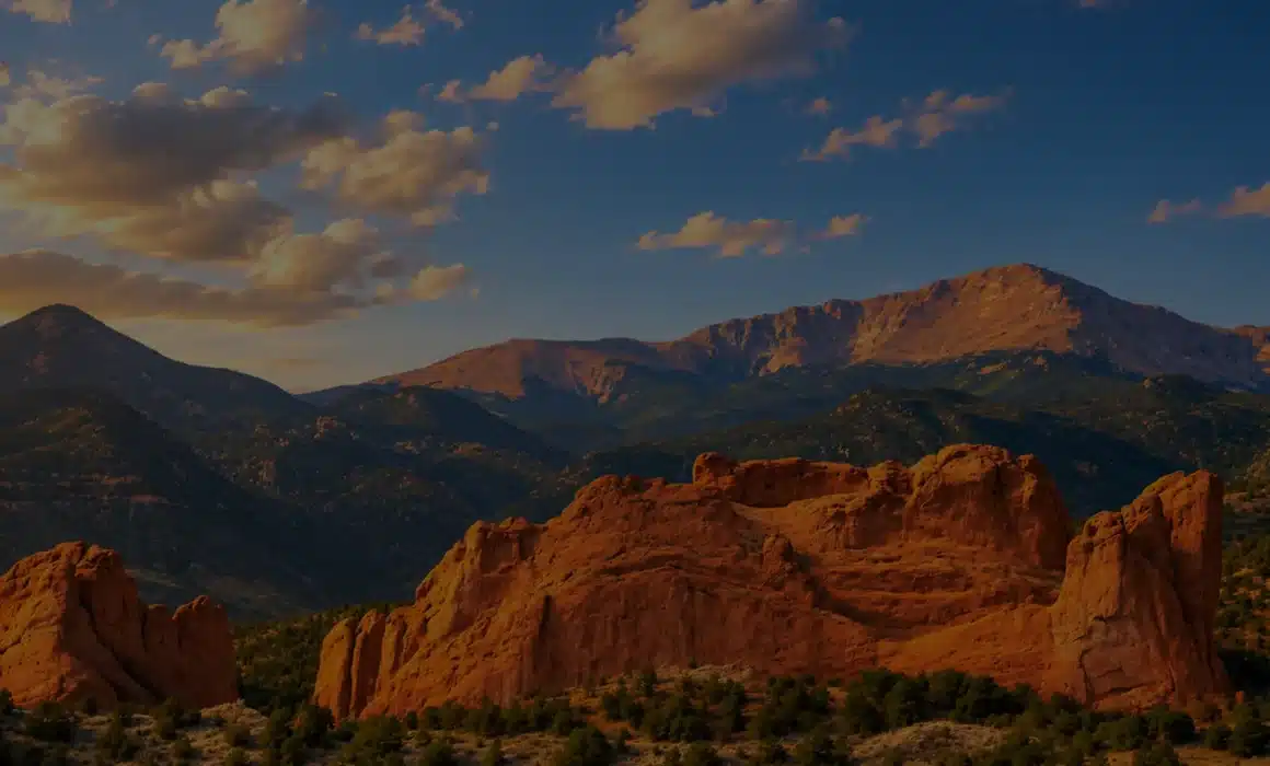 Colorado Springs Web Design Pikes Peak Hero Image