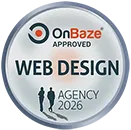 OnBlaze Approved Web Design Agency 2026