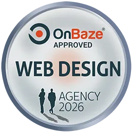 OnBlaze Approved Web Design Agency 2026 